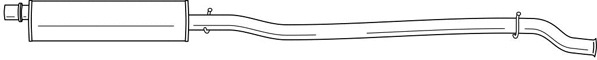 Centre Muffler (45437)