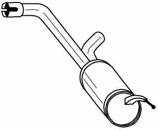 Rear Muffler (11620)