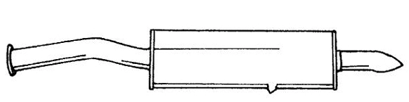 Rear Muffler (12662)