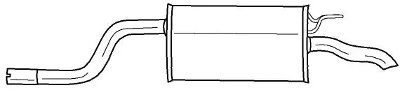 Rear Muffler (16648)