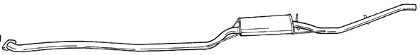 Rear Muffler (25615)