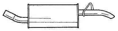 Rear Muffler (25633)