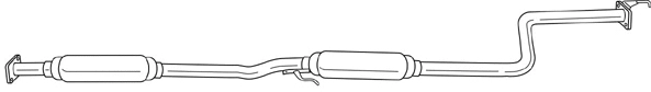 Centre Muffler (23400)