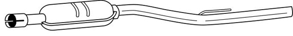 Centre Muffler (35456)