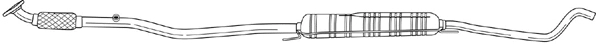 Centre Muffler (41424)