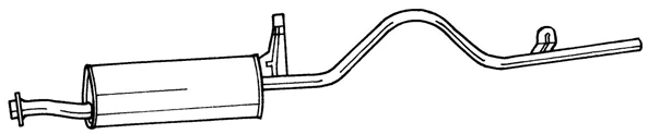 Rear Muffler (67602)