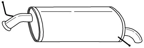 Rear Muffler (46620)