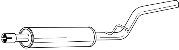 Centre Muffler (60439)
