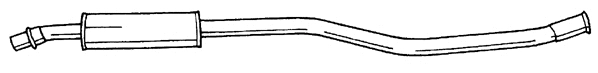 Centre Muffler (20436)
