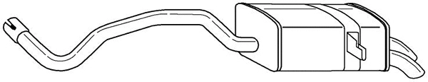 Rear Muffler (50644)
