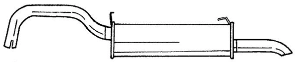 Rear Muffler (53622)