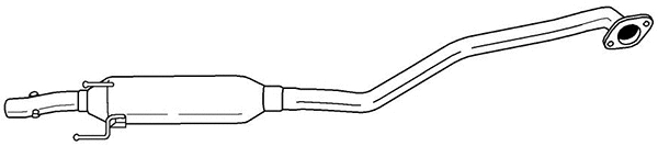 Centre Muffler (44464)