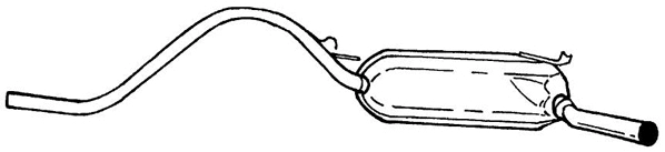 Rear Muffler (53600)