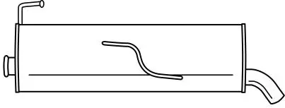 Rear Muffler (45679)