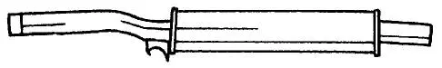 Centre Muffler (60420)