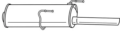 Rear Muffler (45696)