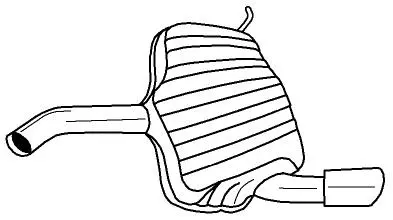 Rear Muffler (10656)