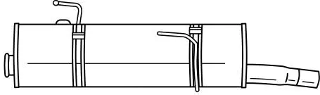 Rear Muffler (45656)