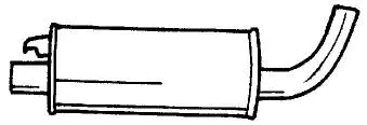 Centre Muffler (53405)
