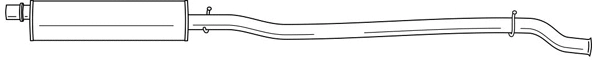 Centre Muffler (45446)