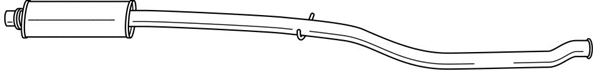 Centre Muffler (45455)