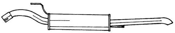 Rear Muffler (60642)