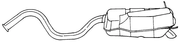 Rear Muffler (50685)
