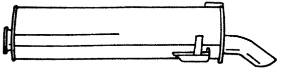 Rear Muffler (45643)