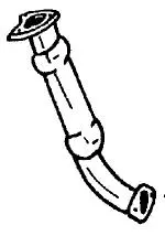 Exhaust Pipe (25166)