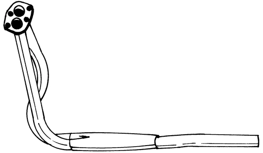 Exhaust Pipe (72100)