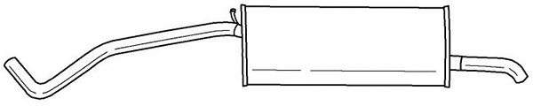 Rear Muffler (22660)