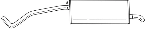 Rear Muffler (42602)