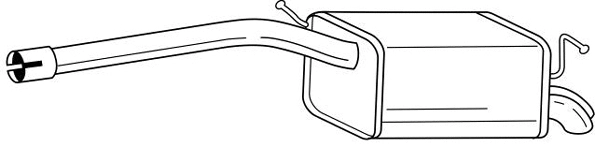 Rear Muffler (60662)