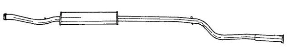 Centre Muffler (45411)