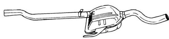 Centre Muffler (12455)