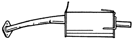Rear Muffler (38603)
