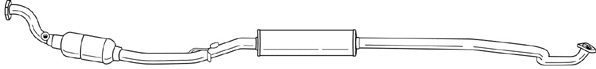Centre Muffler (44441)