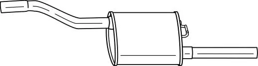 Rear Muffler (26613)