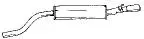 Rear Muffler (18622)