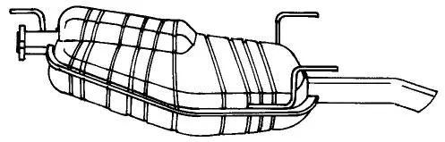 Rear Muffler (40692)