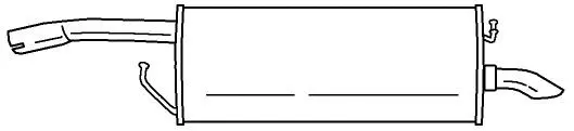 Rear Muffler (26689)