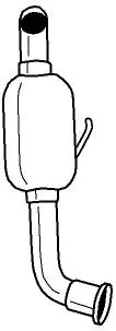 Soot/Particulate Filter, exhaust system (20367)