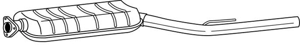 Centre Muffler (35455)