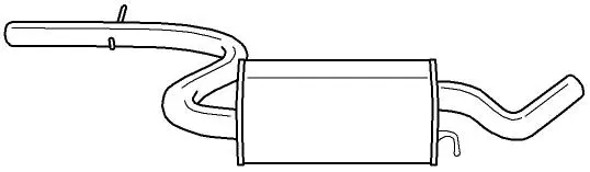 Centre Muffler (60482)