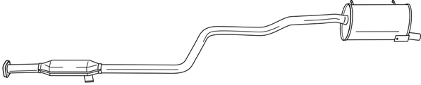 Rear Muffler (70618)