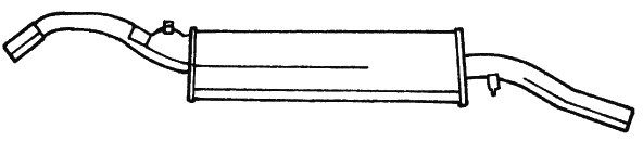 Rear Muffler (60617)