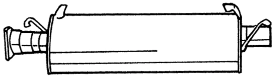Centre Muffler (32404)