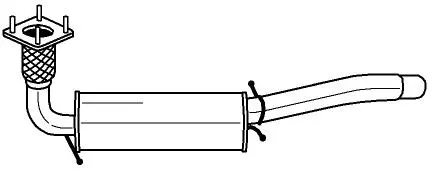 Soot/Particulate Filter, exhaust system (26161)