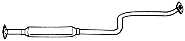 Centre Muffler (38404)