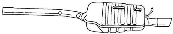 Rear Muffler (42629)